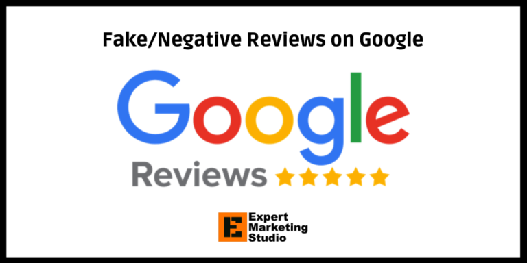 Fake/Negative Reviews on Google