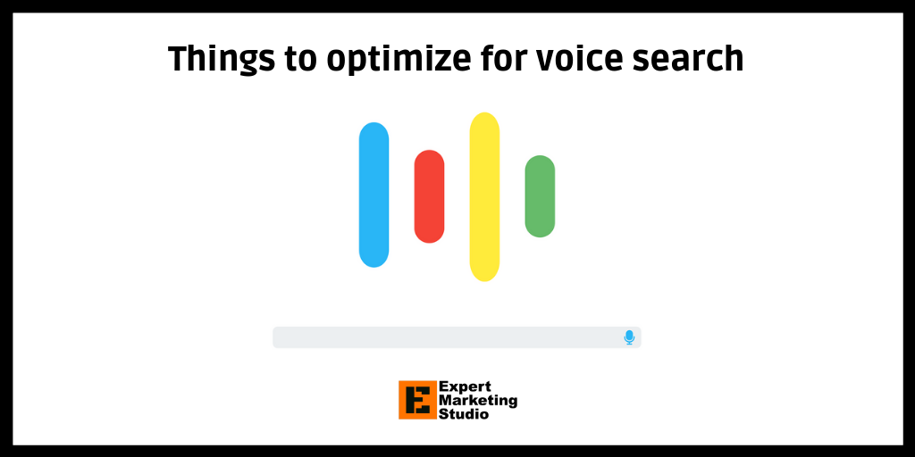 Things to optimize for voice search